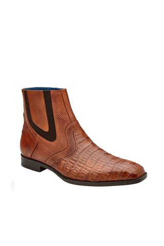 Belvedere Monte Crocodile & Leather Boot