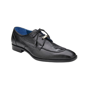 Belvedere Primo R83 Men's Shoes Alligator / Pebble Grain Leather Derby (BV3174)-AmbrogioShoes