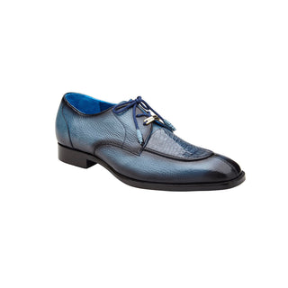 Belvedere Primo R83 Men's Shoes Alligator / Pebble Grain Leather Derby Oxfords (BV3174)-AmbrogioShoes