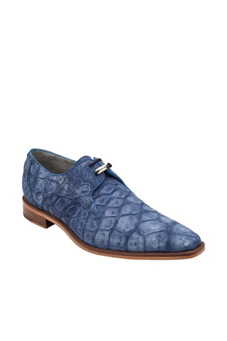 Belvedere Rome Alligator Suede Derby