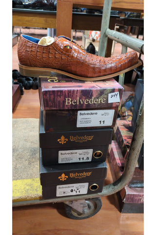 Belvedere Simon Crocodile Oxford (244)
