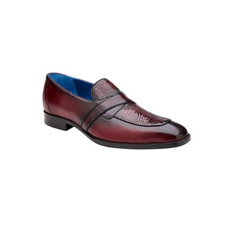 Belvedere Tornado R74 Men's Shoes Alligator / Calf-Skin Leather Slip-on Loafers (BV3173)-AmbrogioShoes