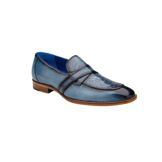 Belvedere Tornado R74 Men's Shoes Alligator / Calf-Skin Leather Slip-on Loafers (BV3173)-AmbrogioShoes