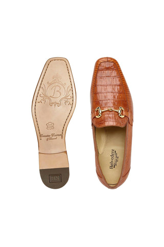 Belvedere Udine Crocodile & Lizard Loafer