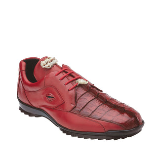 Belvedere Vasco Hornback & Leather Sneakers-AmbrogioShoes