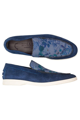 Zelli Italia Bene Suede Leather Loafer