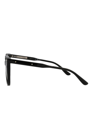 Bottega Veneta BV0119S Black/Black Leather Sunglasses