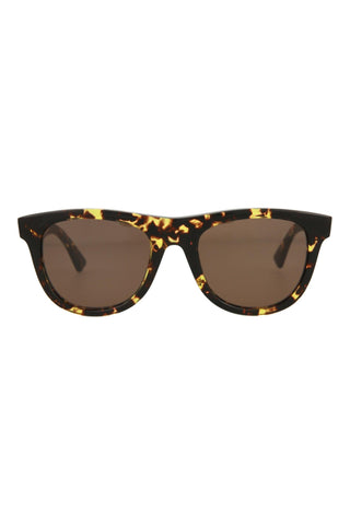 Bottega Veneta BV1001S Spotted Havana Sunglasses