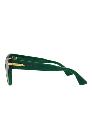 Bottega Veneta BV1004S Transparent Green Sunglasses