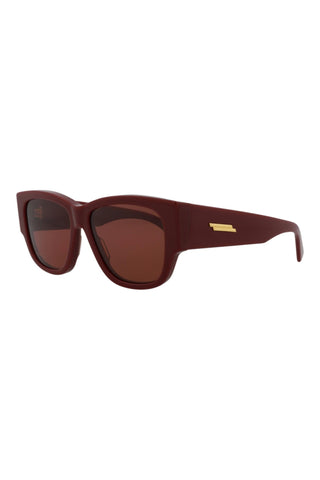 Bottega Veneta BV1026S Burgundy Sunglasses