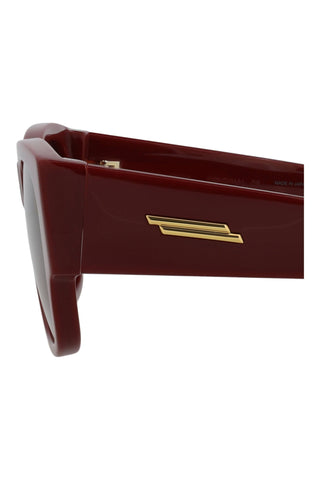 Bottega Veneta BV1026S Burgundy Sunglasses