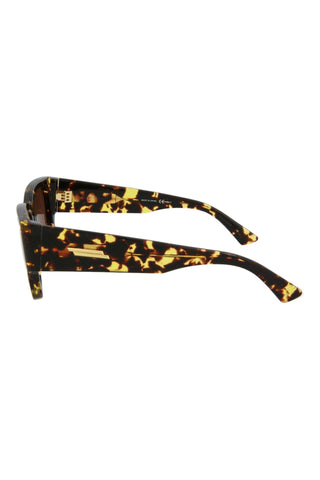 Bottega Veneta BV1026S Spotted Havana Sunglasses