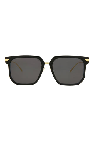 Bottega Veneta BV1083SA Black/Gold Sunglasses