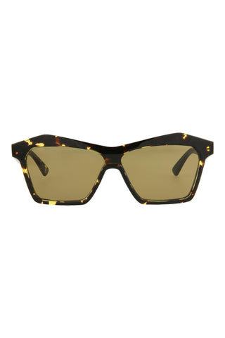 Bottega Veneta BV1093S Spotted Havana Sunglasses