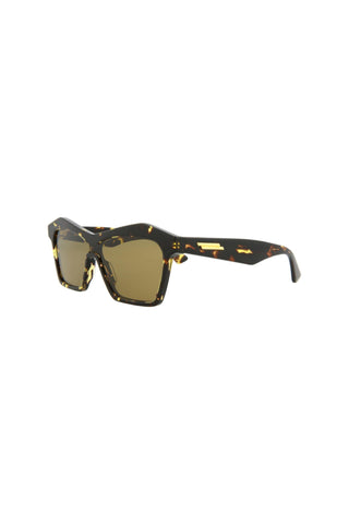 Bottega Veneta BV1093S Spotted Havana Sunglasses