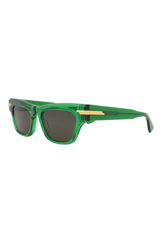 Bottega Veneta BV1122S TRANSPARENT GREEN Sunglasses