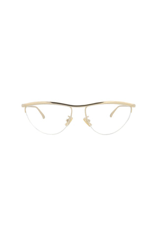 Bottega Veneta BV1132O Light Gold Eyeglasses