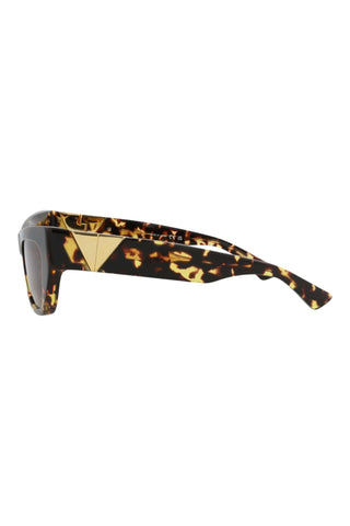 Bottega Veneta BV1177S Spotted Havana Sunglasses