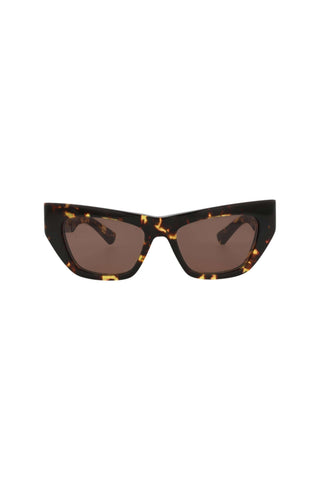 Bottega Veneta BV1177S Spotted Havana Sunglasses