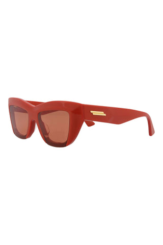 Bottega Veneta BV1218S Orange Opium Sunglasses