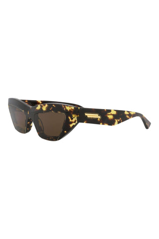 Bottega Veneta BV1219S Spotted Havana Sunglasses
