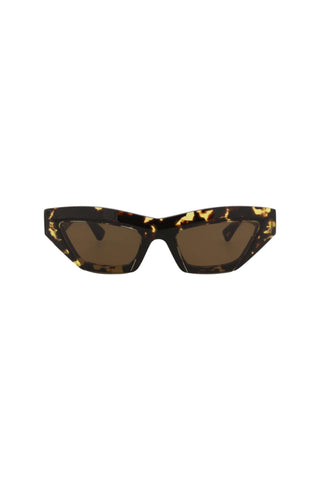 Bottega Veneta BV1219S Spotted Havana Sunglasses