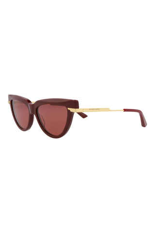 Bottega Veneta BV1265S Burgundy Sunglasses