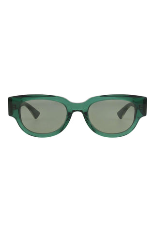 Bottega Veneta BV1278SA TRANSPARENT BOTTLE GREEN Sunglasses