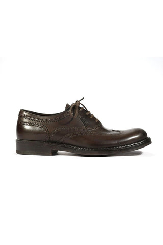 Bottega Veneta Leather Lace-Up Oxford