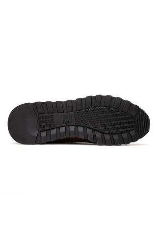 Bravo Leather Sneaker - Cognac & Black-Dellamoda