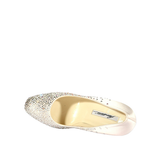 Brian Atwood Maniac Pearl Fabric Crystalized High-Heel Sandals (BACRY1000)-AmbrogioShoes