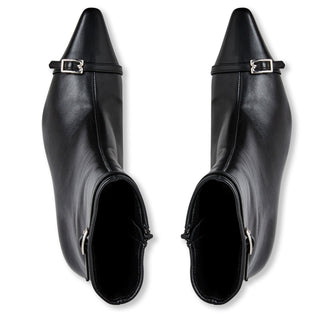 Bruno Magli Addison Women’s Shoes Calf-Skin Leather Buckle Ankle Boot (BMW1027)-AmbrogioShoes