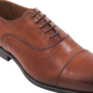 Bruno Magli Adriano Calf-Skin Leather Cap-Toe Oxford (BM1079)-AmbrogioShoes