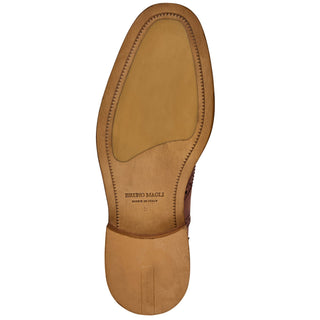 Bruno Magli Alfonso Men's Shoes Calf-Skin Leather Wing-Tip Oxford (BM1021)-AmbrogioShoes