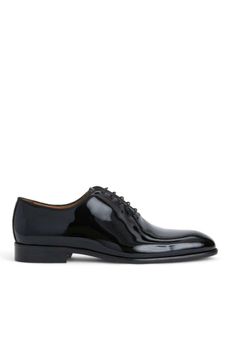 Bruno Magli Angelo Patent Calf-Skin Leather Whole Cut Oxford (BM1096)-AmbrogioShoes