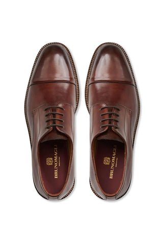 Bruno Magli Aydin Calf-Skin Leather Cap-Toe Derby (BM1095)