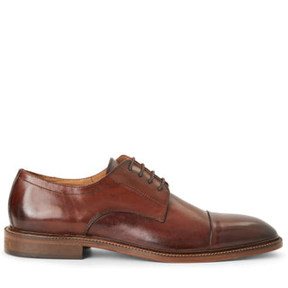 Bruno Magli Aydin Calf-Skin Leather Cap-Toe Derby (BM1095)-AmbrogioShoes