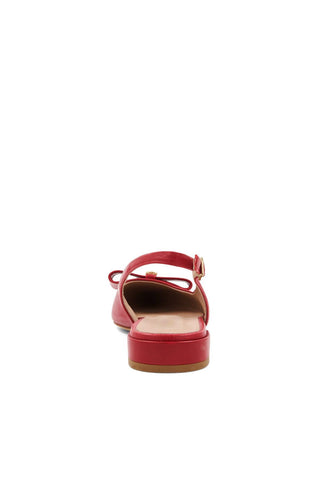 Bruno Magli Bella Leather Slingback Flat