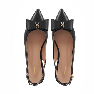 Bruno Magli Bella Women’s Shoes Calf-Skin Leather Slingback Flat (BMW1046)-AmbrogioShoes