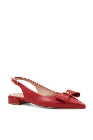 Bruno Magli Bella Women’s Shoes Calf-Skin Leather Slingback Flat (BMW1046)-AmbrogioShoes