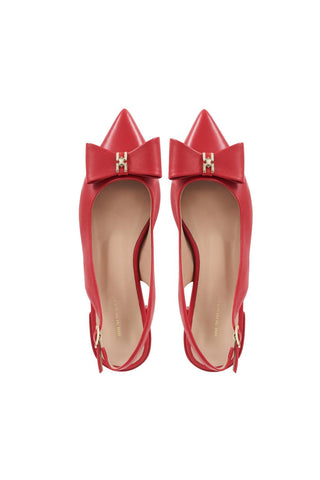 Bruno Magli Bella Women’s Shoes Calf-Skin Leather Slingback Flat (BMW1046)-AmbrogioShoes