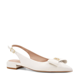 Bruno Magli Bella Women’s Shoes Calf-Skin Leather Slingback Flat (BMW1046)-AmbrogioShoes