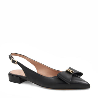 Bruno Magli Bella Women’s Shoes Calf-Skin Leather Slingback Flat (BMW1046)-AmbrogioShoes