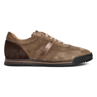 Bruno Magli Bellagio Taupe suede sneaker view 2