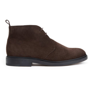 Bruno Magli Desmo Dark Brown suede chukka boot view 2