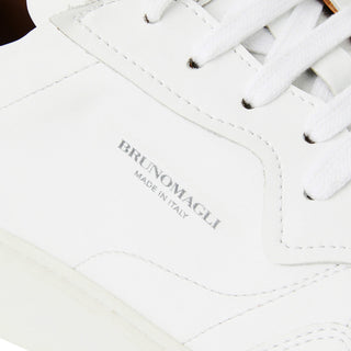 Bruno Magli Dezi Men's Shoes Calf-Skin Leather Sneaker (BM1044)-AmbrogioShoes