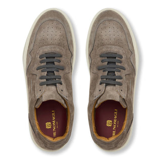 Bruno Magli Dezi Suede Leather Sneaker (BM1042)-AmbrogioShoes