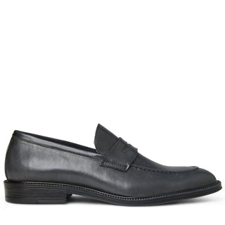 Bruno Magli Dorzano Men's Shoes Supple Calf-Skin Leather Penny Loafer (BM1073)-AmbrogioShoes