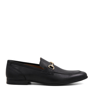 Bruno Magli Ferraro Calf-Skin Leather Horse-Bit Loafer (BM1092)-AmbrogioShoes