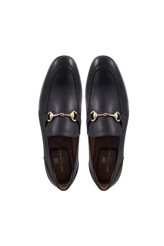 Bruno Magli Ferraro Leather Horse-Bit Loafer (BM1092)